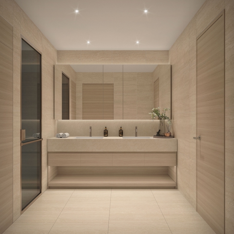 Shinagawa  Penthouse - Bathroom option Warm