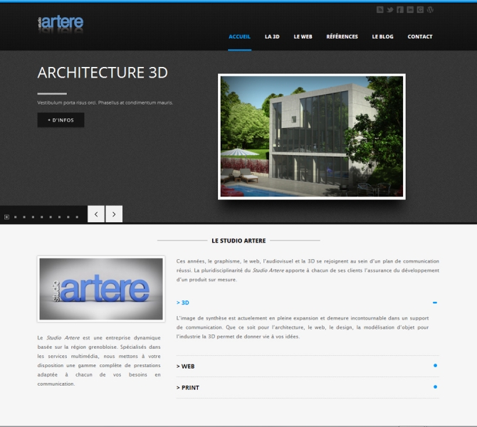 Le Studio Artere fait peau neuve !